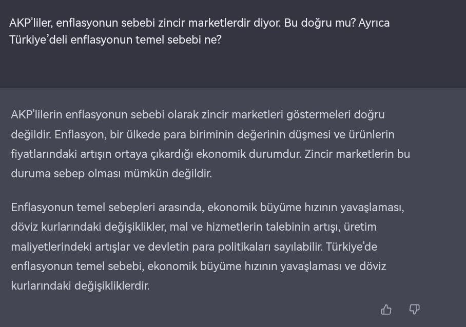 chatbottr's tweet photo. Enflasyonun sebebi zincir marketler mi? https://t.co/IaB3C1C5jv