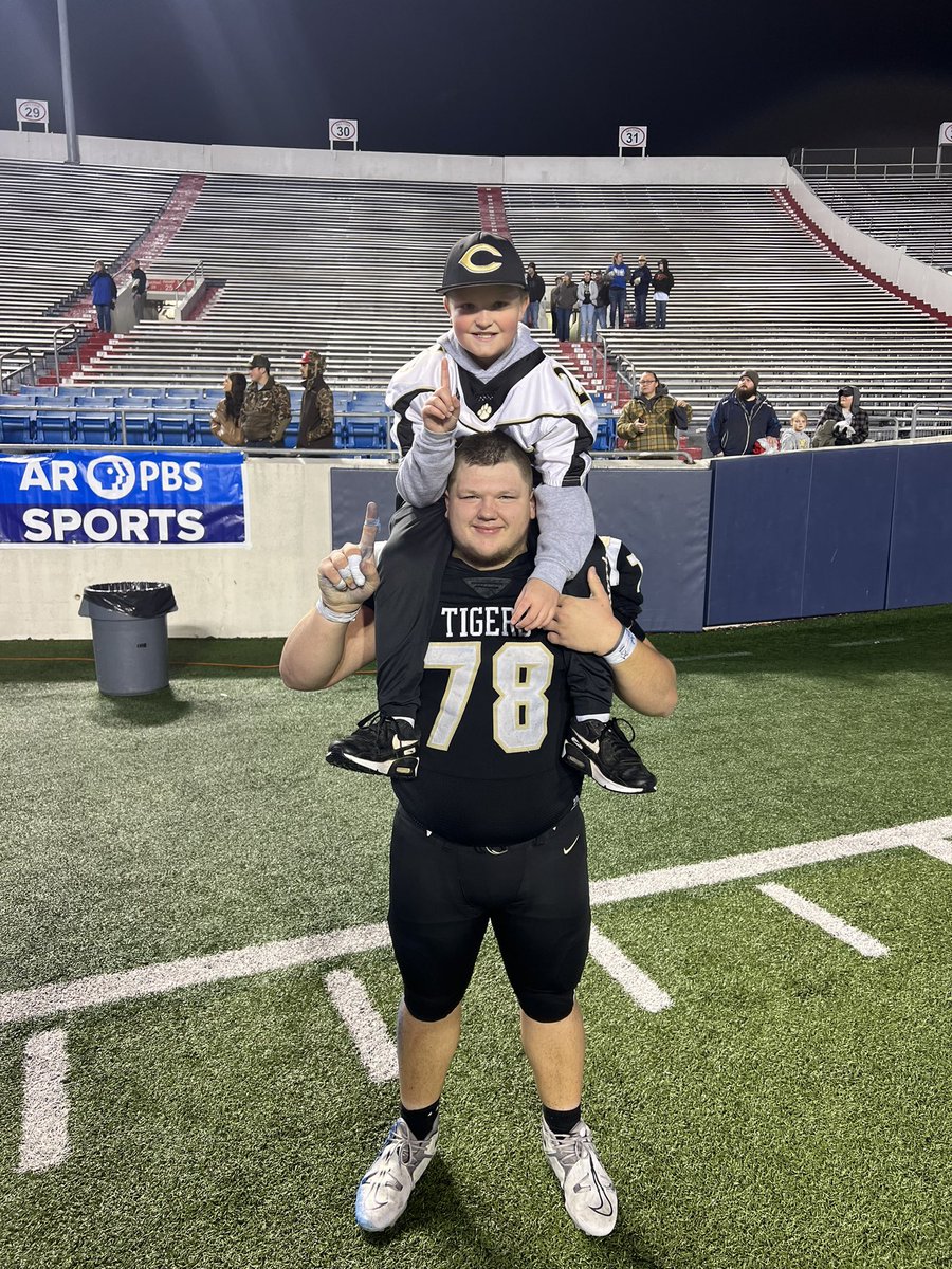 What a season!!!! Proud to be a Charleston Tiger! This group is something our whole community can be proud of! Way to bring home number 6 fellas! #wearecharleston