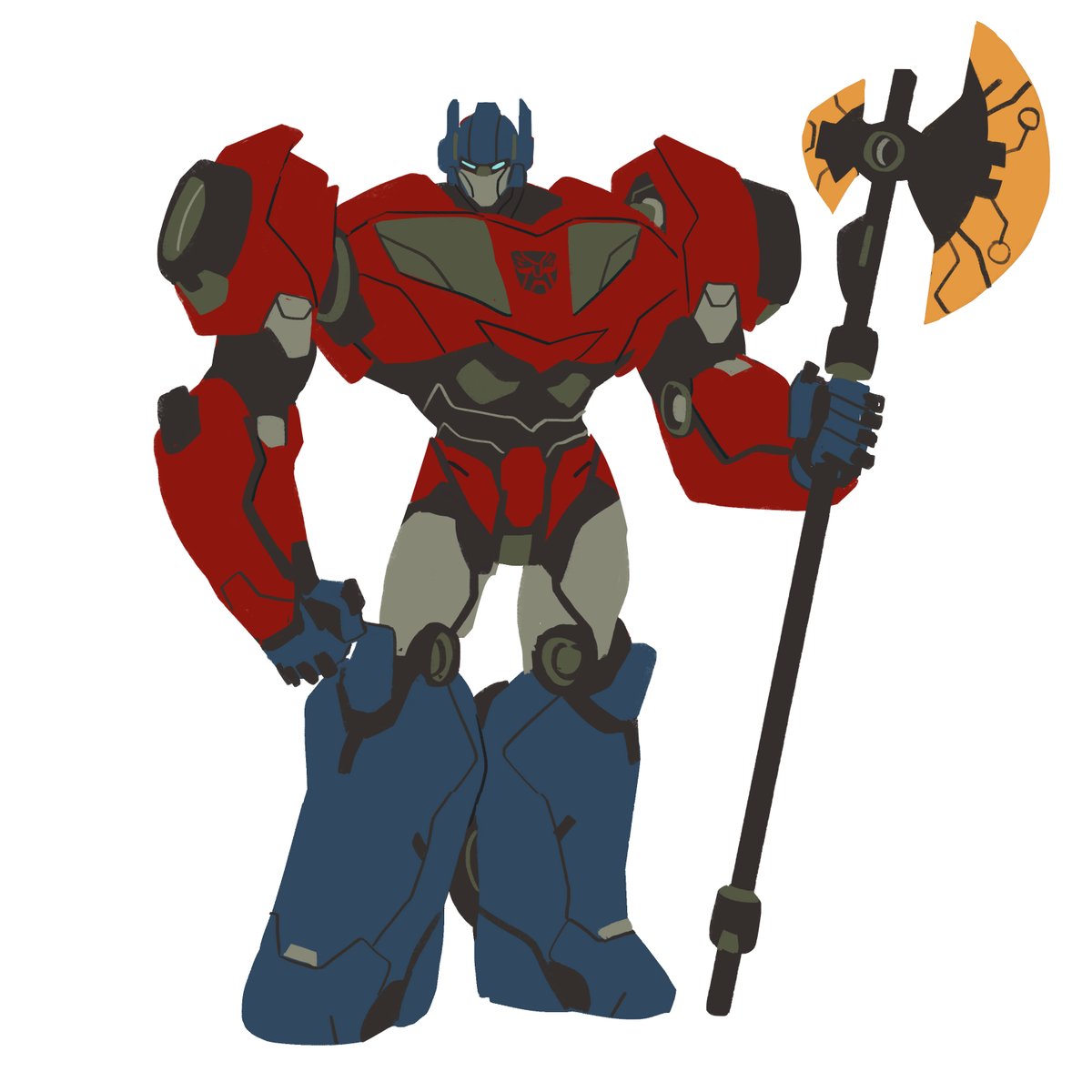 missocpus's tweet image. Re-worked on Optimus. The earlier design just didn&apos;t sit right with me. Tweaked him in a way where he looks better with the rest and is more slick
#Transformers