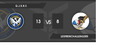 We started cycle 3 off strong by turning the tables on @FrenChallengers ! They were a good sport about it and we wish them all the best going forward. Let's hope we'll be able to keep this up in the bouts to come. 💪