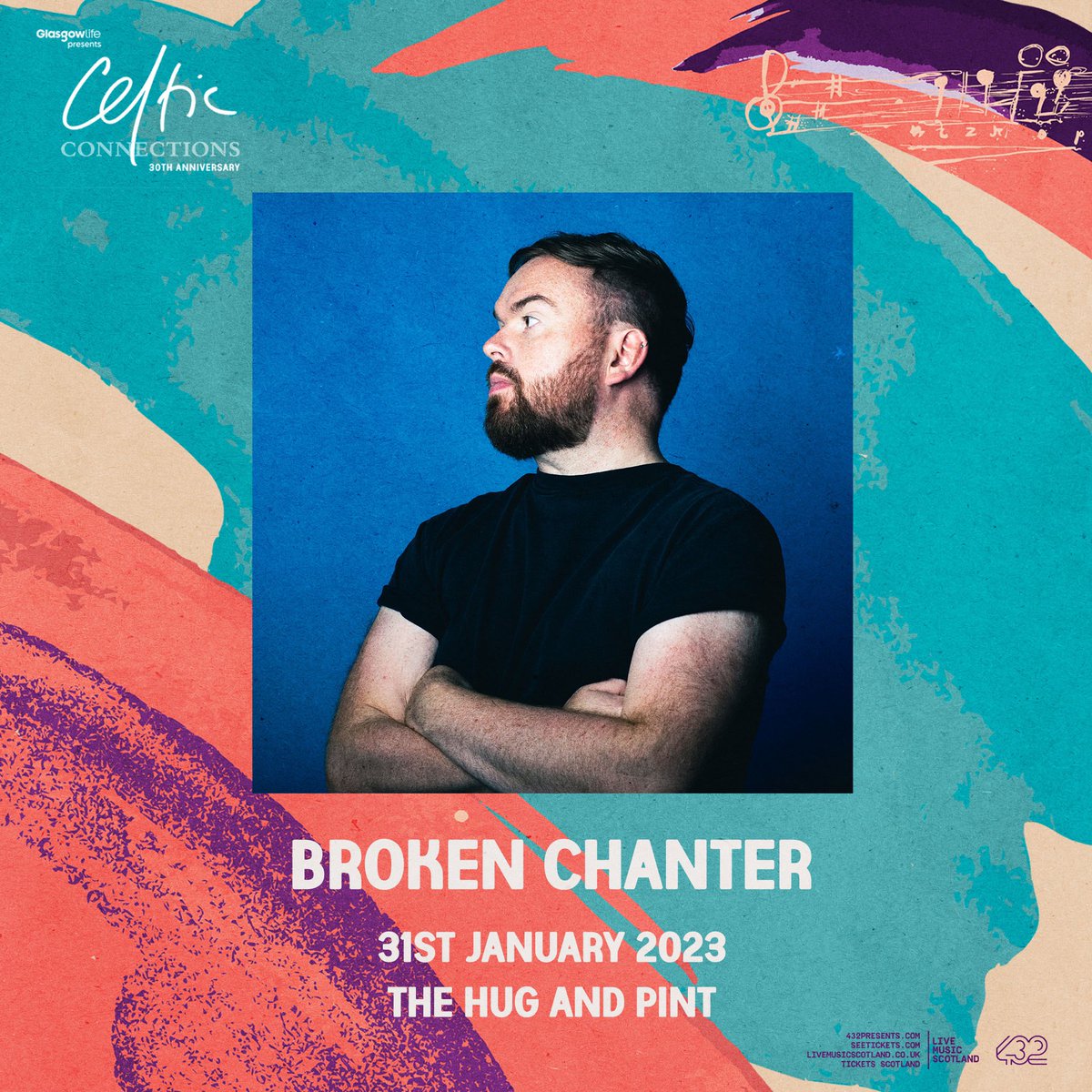 have you got your tickets for my @ccfest show at @thehugandpint yet? best not hang about, if no 👇 brokenchanter.com/tour a FULL BAND show. an evening of mighty craic awaits.
