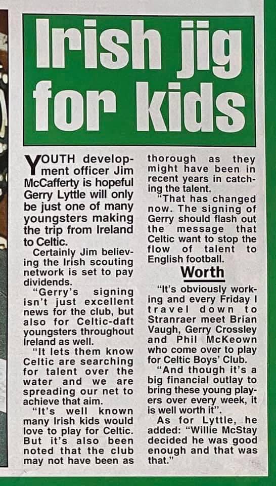 Derek on Twitter "RT Spotlight_CFC66 Celtic FC say Celtic Boys Club