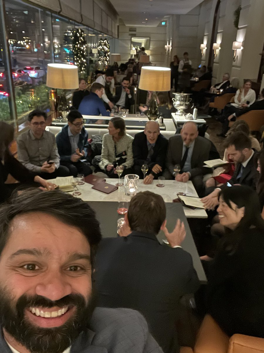 SanjeevRanade's tweet photo. What an incredible week filled with science, friends and heroes! Congrats again @ardemp and @DJuliusSF and all of the laureates!! https://t.co/oyPkwjUyqt