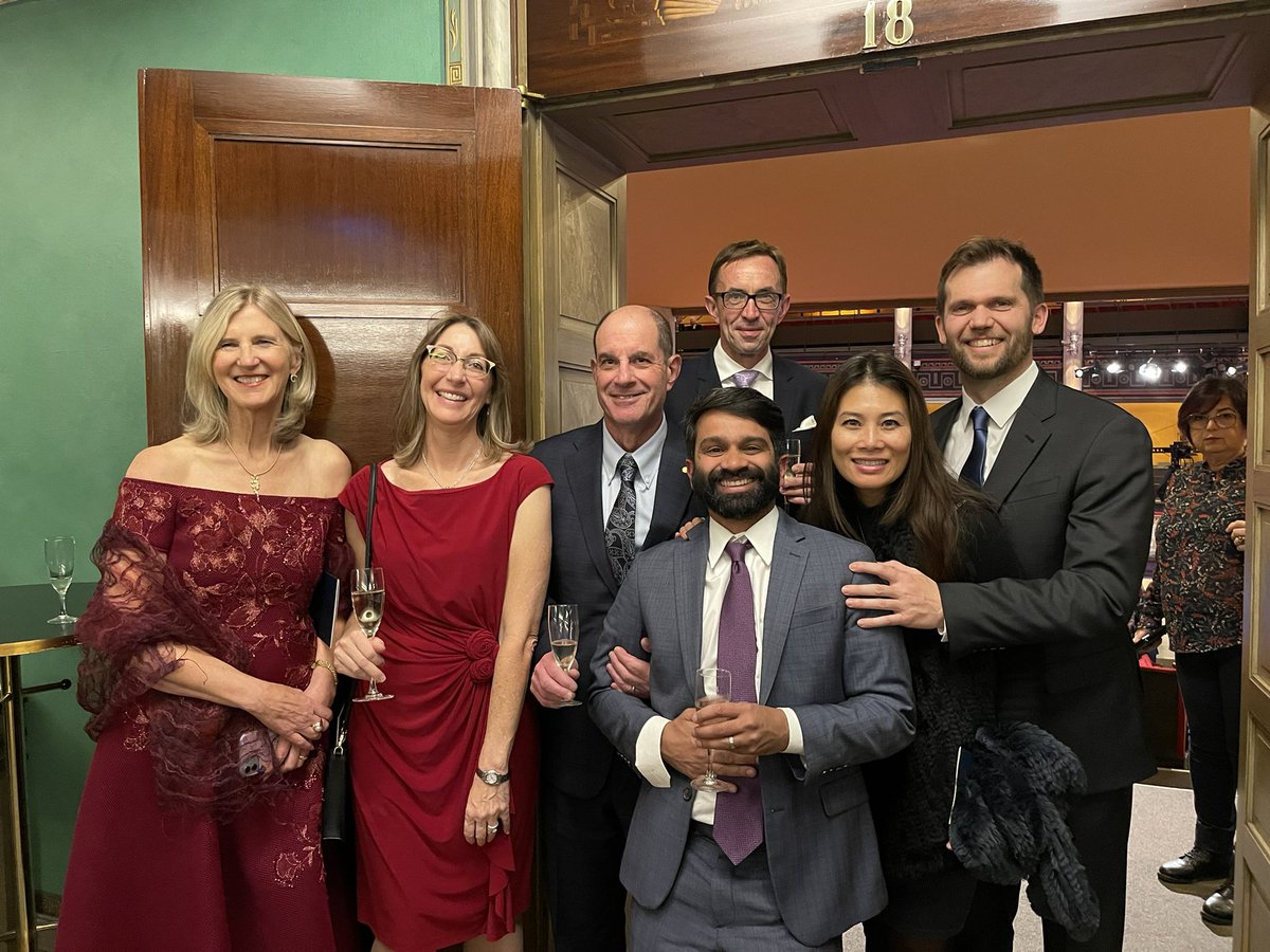 SanjeevRanade's tweet photo. What an incredible week filled with science, friends and heroes! Congrats again @ardemp and @DJuliusSF and all of the laureates!! https://t.co/oyPkwjUyqt