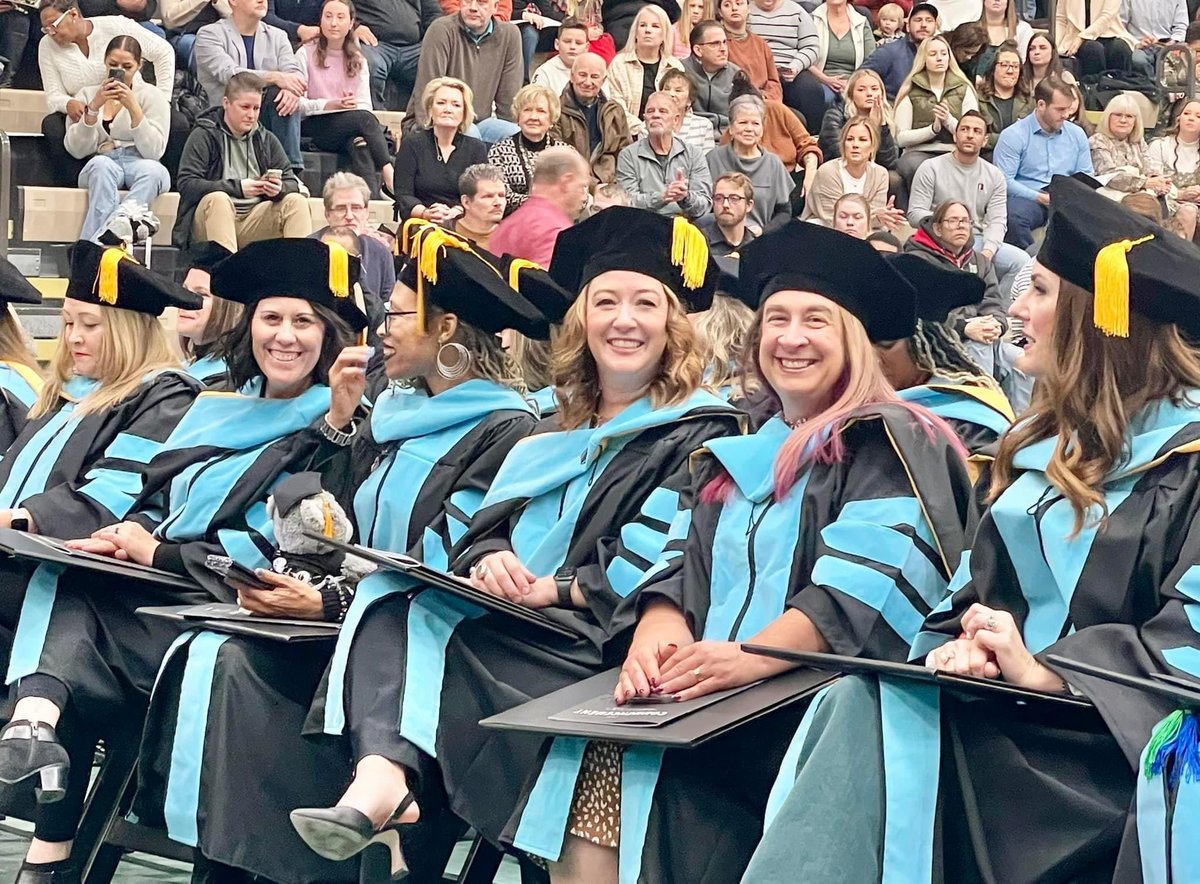JRinDefiance's tweet photo. #LindenGrad22 #EDD Congratulations Dr. Kristina Lauer, Dr. Amber Hainline, and Dr. Tiffany Young! https://t.co/lZviXSyQou