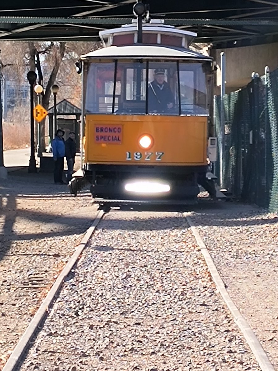 We are almost at kickoff time...last call for the #Trolley! 

All aboard!!!

@Broncos 
#KCvsDEN 
#BeatKC
#TrolleyLove