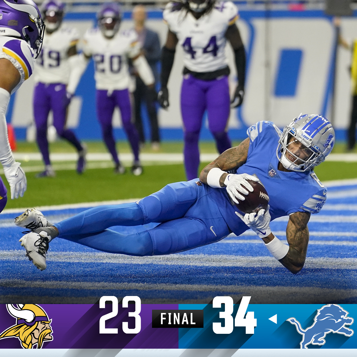 NFL on Twitter "FINAL Lions have won 5 of the their last 6! 🔥 