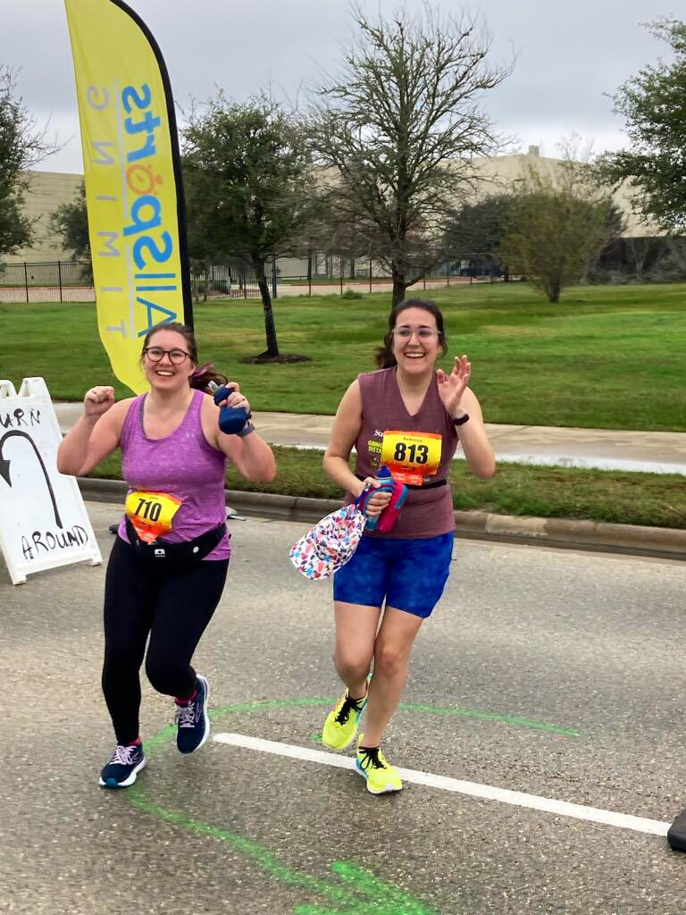 BeccaEckert's tweet image. To all our haters 😌
We f*ckin' ran a marathon!