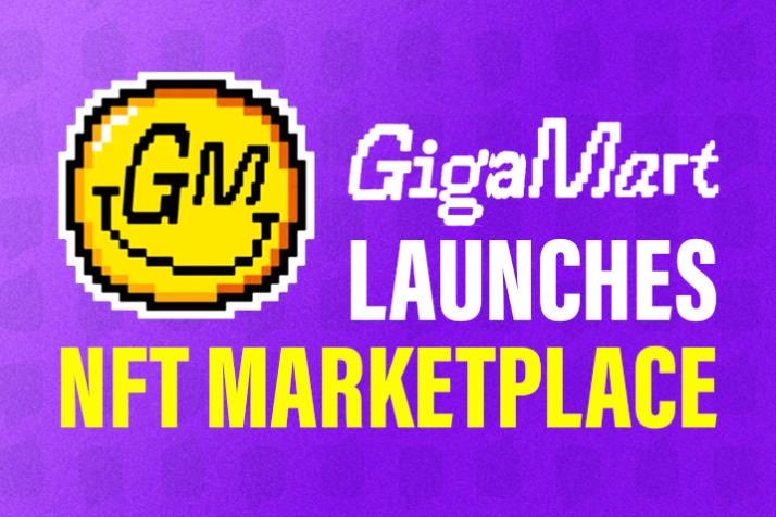 A new player has entered the game 👀

<a href="/GigaMartNFT/">GigaMart</a> is aiming to become the NFT marketplace “for degens.” Here’s what you should know. 👇👇👇