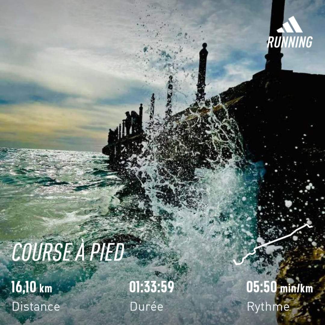 mouradjemaa's tweet photo. Le footing de dimanche soir en solo ! #runalways #neverstop 
Photo de lascala de Nabeul https://t.co/WMD3rIxNrT