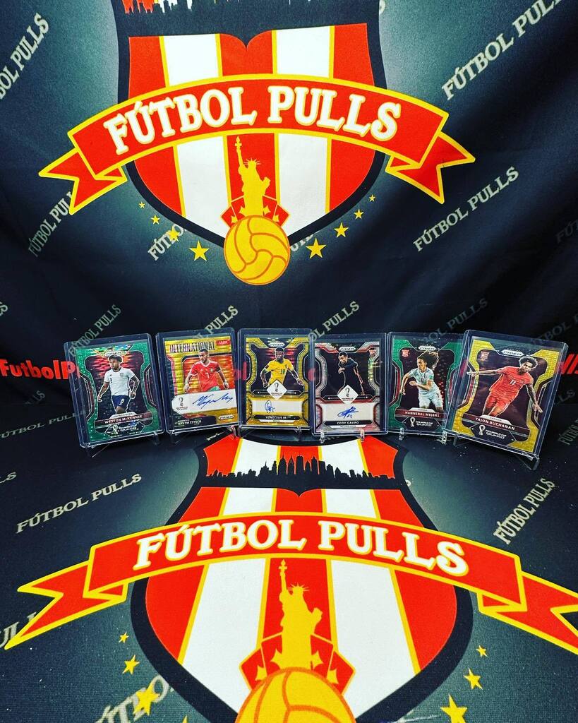 FutbolPulls's tweet photo. World Cup Prizm Breakaway PYT Case Break 1 recap
•
@paniniamerica ⚽️
•
#paniniamerica #paninisoccer #paniniworldcup #paniniworldcup #prizmworldcup #prizmsoccer #soccerbreaks https://t.co/eUdgWkyd9x https://t.co/0WNC3AGpcl