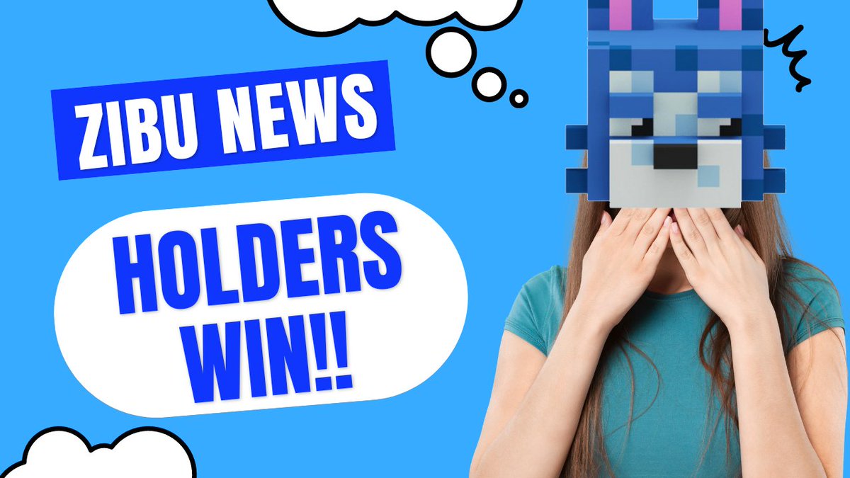 Dropped a new video! Come and watch!👇

youtu.be/YF5gN0oZu2Q
ZIBU News! Why the Holders Win, and Paper Hands are Cotten-Headed Ninny Muggins

#BNB #Binance #ZIBU #ZADA #CryptoNews #1000x #1000xgem #100xgem #NewToken #WhereIsZIBU