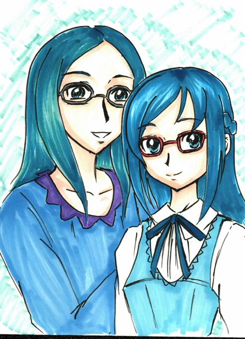 過去絵を貼ってワンドロ参加した気になろーかと思ってたけど「プリキュアとお母さん」、菱川親子くらいしかなかった。 