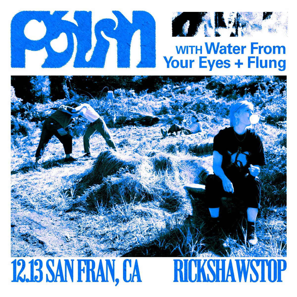 Hot damn, Palm plays with Water From Your Eyes and Flung in SF this Tuesday, Dec 13! youtube.com/watch?v=-bQIL0… @palmmlap @waterfromyreyes