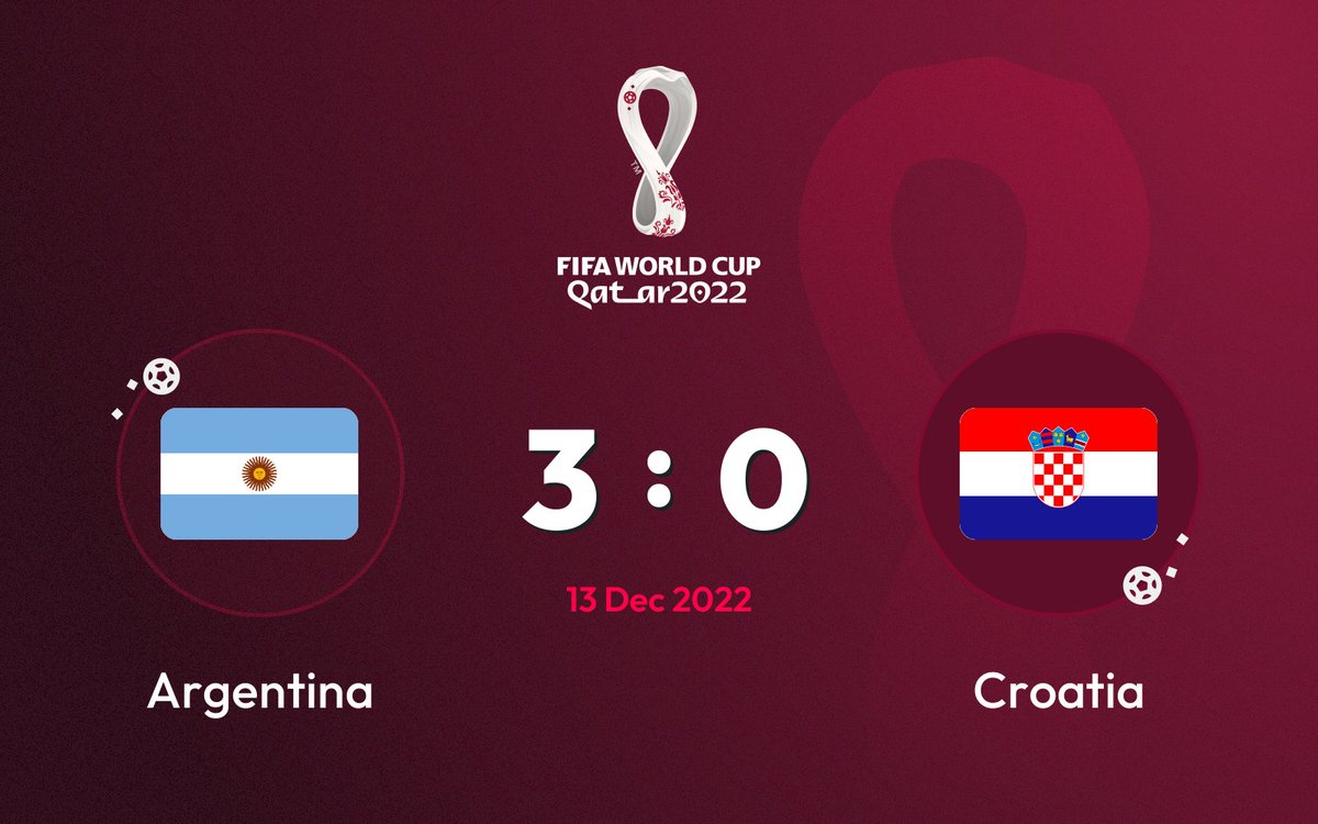 Match predictions for #FIFAWorldCup

🇦🇷 Argentina vs. Croatia 🇭🇷
Score : 3 - 0

Prediction made by an AI. This is not betting advice.