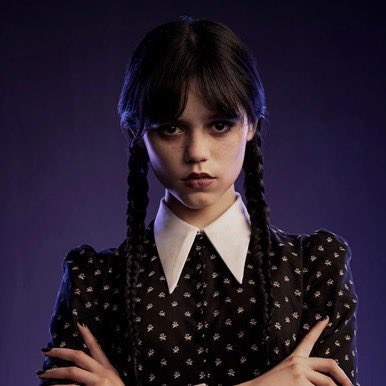 Yanniria's tweet photo. INFO : Pour interpréter Mercredi Addams, un personnage froid, sans cœur et sans âme, l’actrice Jenna Ortega a passé un mois dans la villa des Anges 8. https://t.co/G1u9OPGkIx