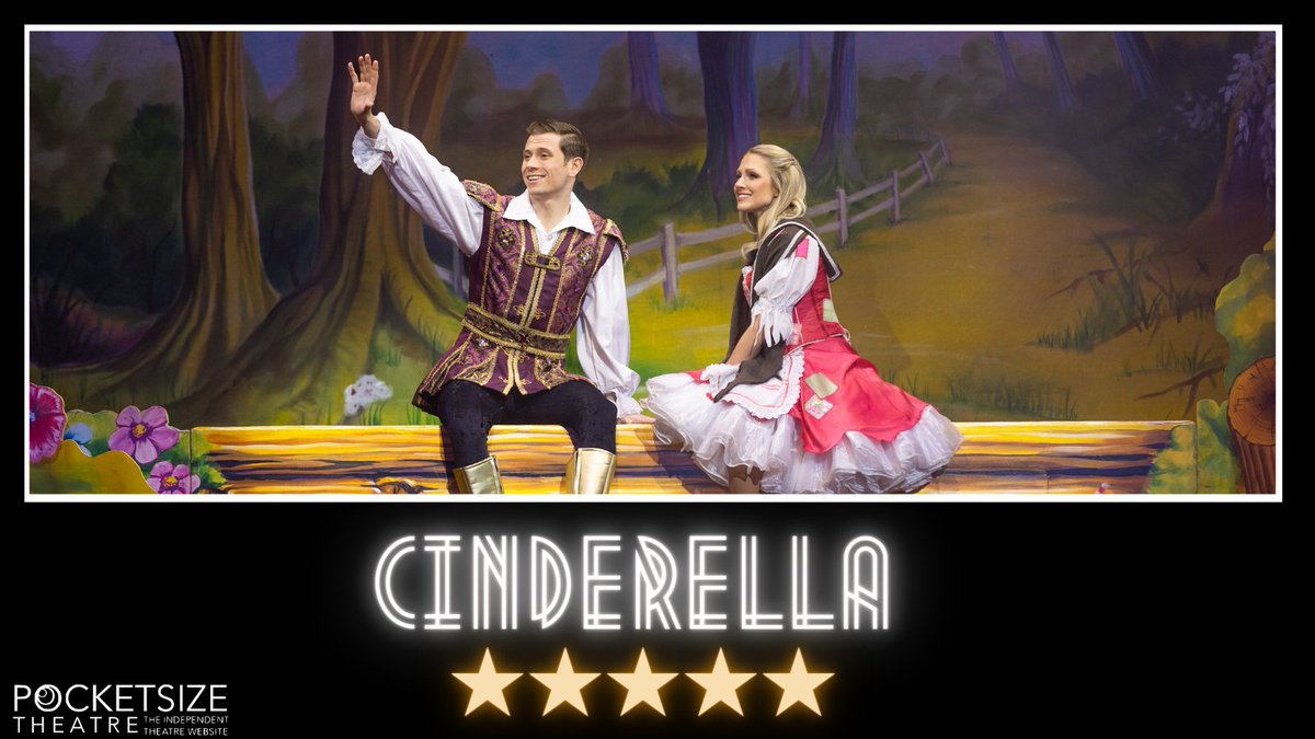 NEW REVIEW: Cinderella at the New Victoria Theatre, Woking (<a href="/WokingTheatre/">New Victoria Theatre</a>) ★★★★★ 

"I left the theatre smiling from ear to ear, aching from laughter, and full of Christmas cheer!" bit.ly/3v00Ku9