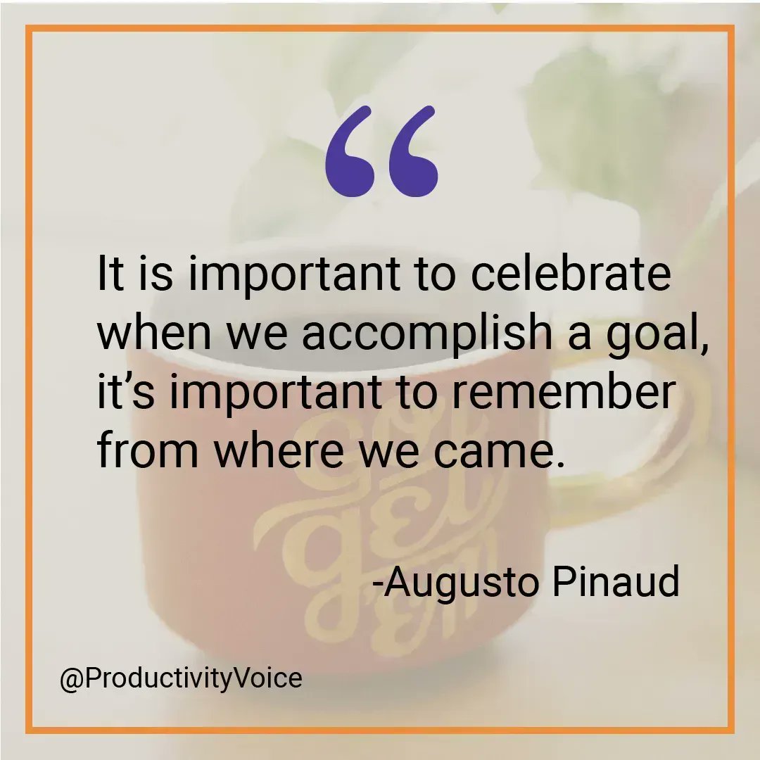 It is important to celebrate when we accomplish a goal, it's important to remember from where we came.

#nooffice
#homeoffice
#workfromhome
#nozbeteams
#ipadonly
#personalproductivity
#productivity 
#GTD