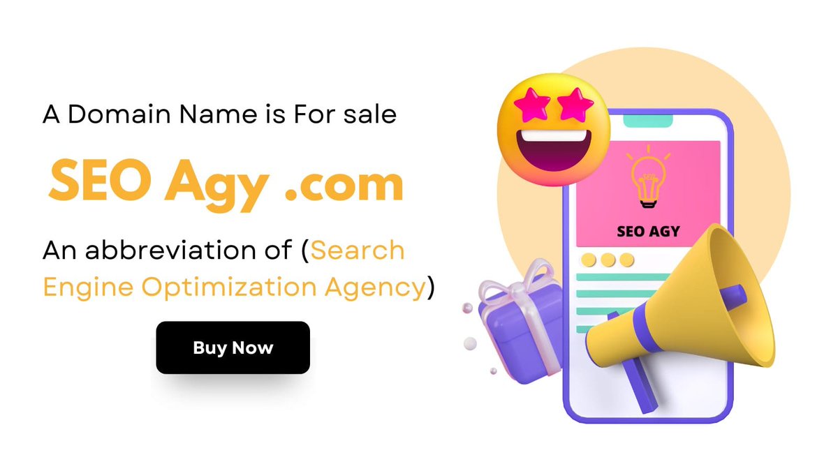 AvaDomaincom's tweet image. SEOAgy.com is for Sale.

SEOAgy is an acronym for Search Engine Optimization Agency

Buy it from @Undeveloped 🔥🔥🔥

#SEO #digitalmarketing #googleanalytics #googleads #SEM #marketing #SocialMediaMarketing #SocialMedia #domain #Domains #DomainNameForSale

#AvaDomain