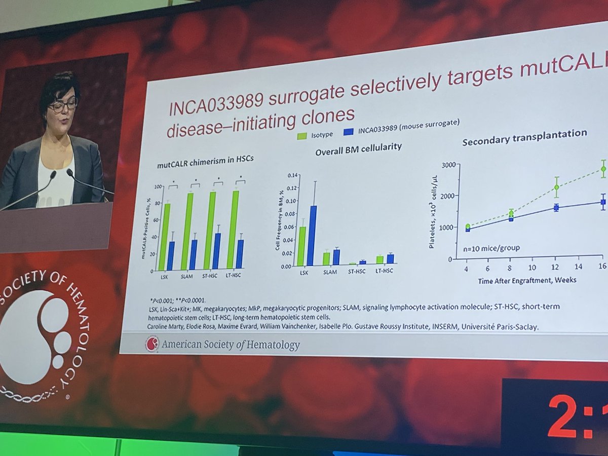 Such exciting data for patients with CALRmut MPNs. A great example of how industry-academia collaborations can accelerate development of novel therapies. Lovely work from Edimara Reis and colleagues @Incyte @hitchcock_lab @isabelle_plo and others