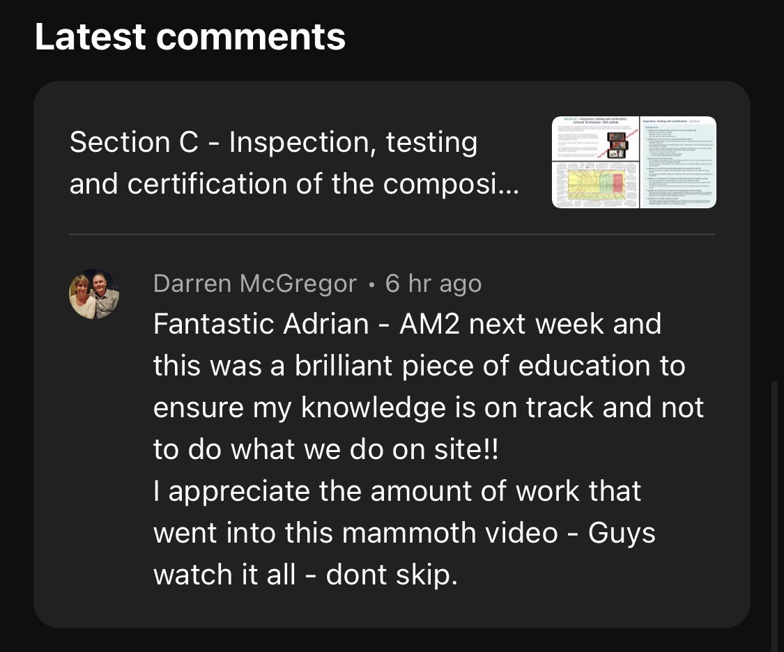 Adrianepdavey's tweet photo. If you have your #AM2 coming up, please make sure you watch my @YouTube playlist as it may save you from making a costly mistake 👌
#AM2, #AM2S, and #AM2E #electrical #exam preparation
https://t.co/cyVxdF27We https://t.co/0IvY8M99XL