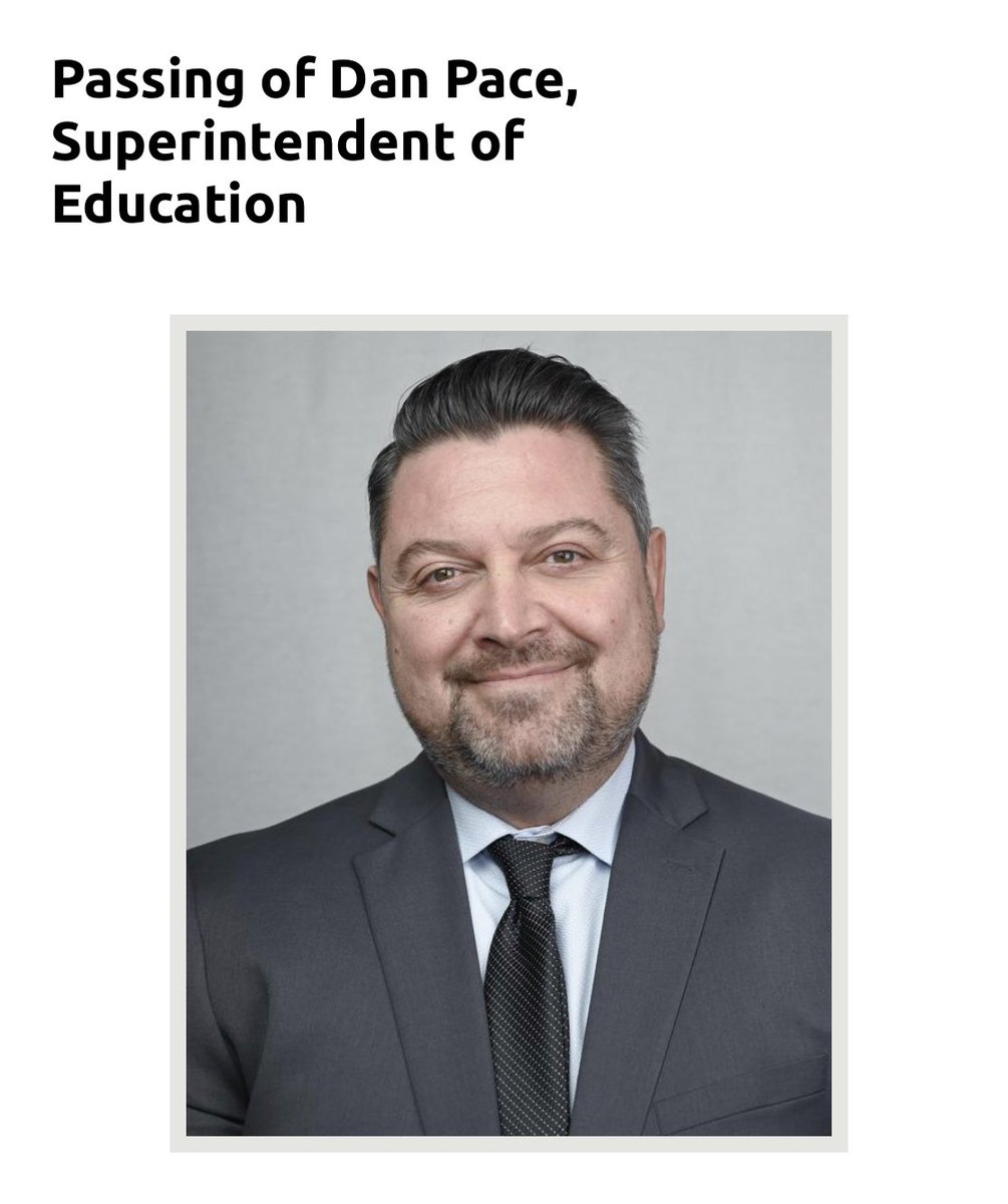 Praying for Dan, his family, friends and colleagues. Blessed to have walked part of the way with him.  He will be greatly missed.