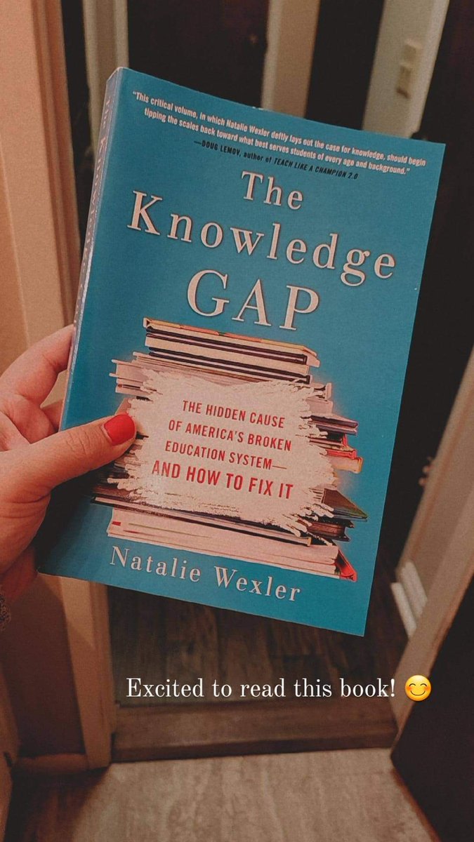 Got this book in the mail two days ago, and I've already dived into it ...it's been so good so far! Can't wait to share more quotes from it! #alwayslearning #education