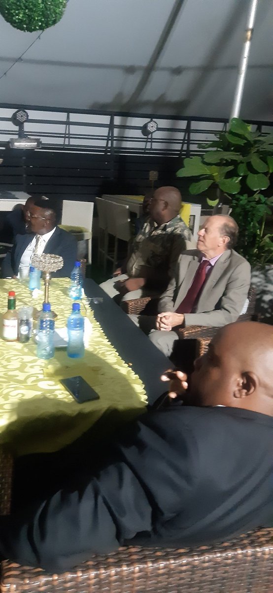 GotoraLoveness's tweet photo. A fundraising dinner in South Africa which had the Interim National Treasure David Coltard as the Guest of honor. #ZanuPfMustGo paint South Africa Yellow and encourage every Zimbabwean to go and register to vote https://t.co/BPlVeMLImp