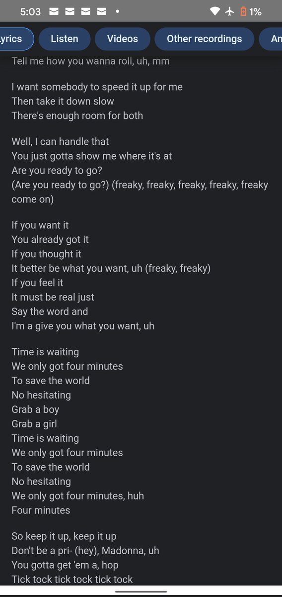 MusicLovesEver2's tweet photo. @Madonna @YSL Thank l you #QueenOfPop

Your lyrics here confirmed that my imagination can create reality.

I keep.dreaming bigger and watching everyone's dres come true

Happy Holidays 🎉

(And for those of you who solved the clue... Check out her song lyrics for next clue and below) 👇 https://t.co/imbZreWRKE