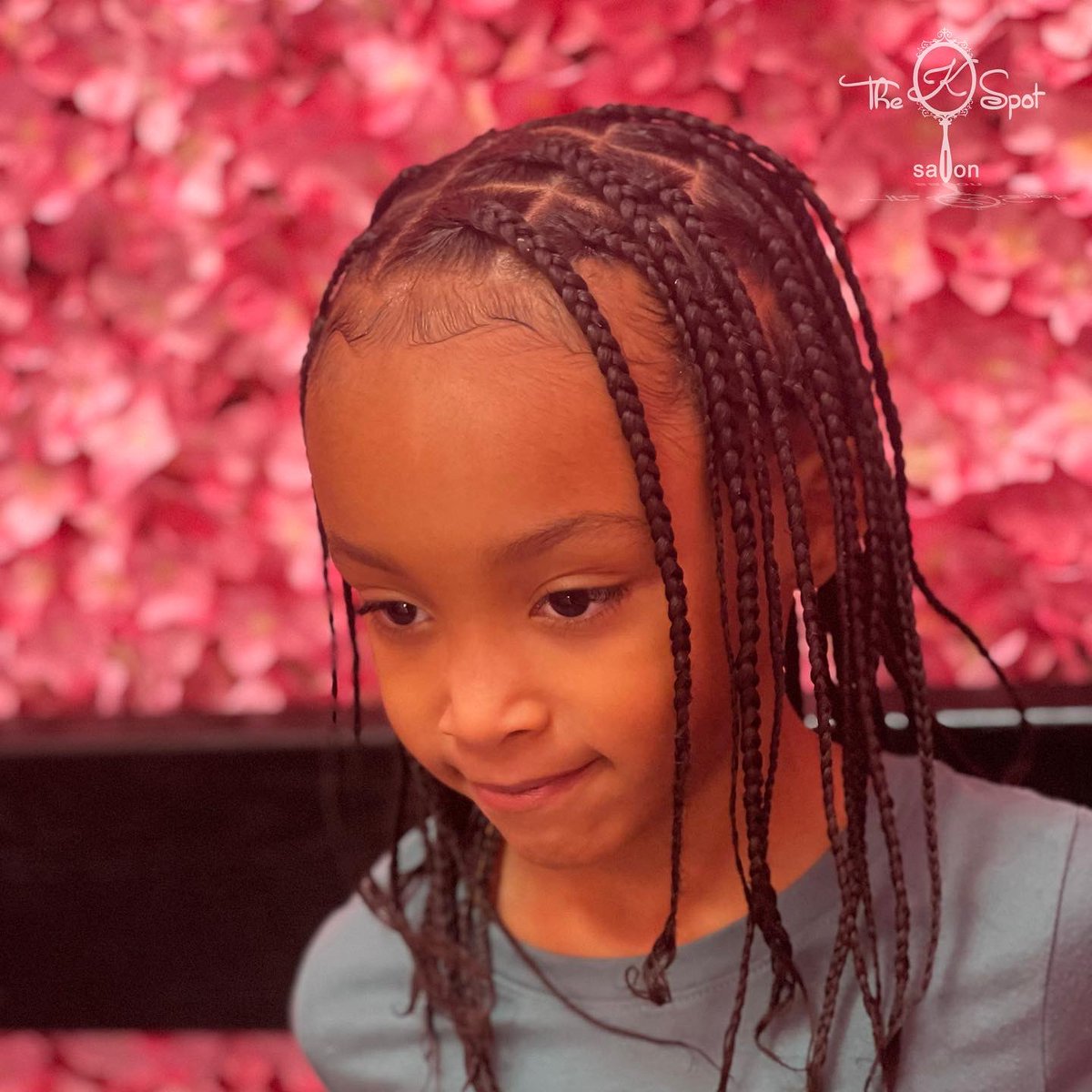 TheKSpot_'s tweet photo. Beautiful single braids✨🌸

#kidshair #naturalhair #hair #braids #kidsbraids #boxbraids #kidshairstyles #protectivestyles #silkpress #healthyhair #feedinbraids #baltimore #hairstylist #sewins #ponytails https://t.co/SZMYTynRTF