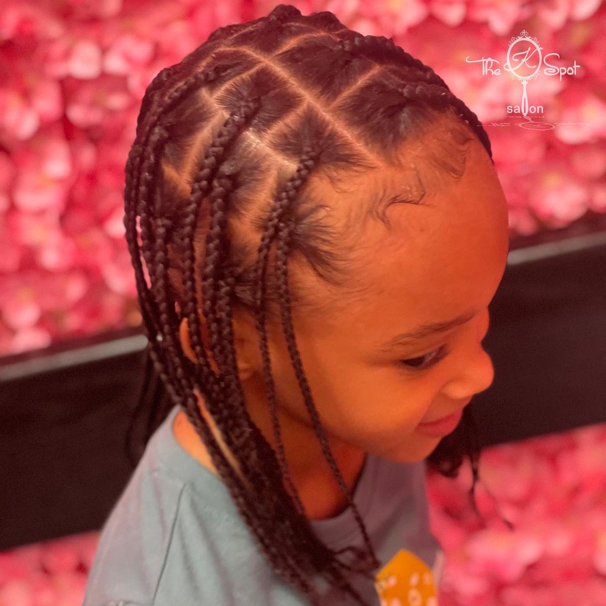 TheKSpot_'s tweet photo. Beautiful single braids✨🌸

#kidshair #naturalhair #hair #braids #kidsbraids #boxbraids #kidshairstyles #protectivestyles #silkpress #healthyhair #feedinbraids #baltimore #hairstylist #sewins #ponytails https://t.co/SZMYTynRTF