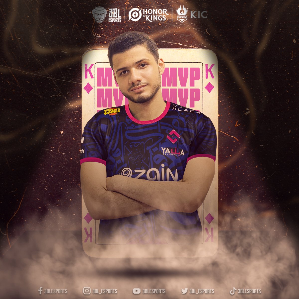 3bl_esports's tweet photo. -بعد يوم طويل لم يتمكن الفريق من الصعود ولكن Abdo كان رائع ويستحق افضل لاعب في فريق @YaLLaEsports
اليوم
-شكرا لفريق يلا علي مشواركم في بطولة @HoKArabia
العالمية
-تقدر تتابع الجيمات علي قناة تويتش 📺https://t.co/jv4euQWySQ📺
#3BL #YallaWin #HonorOfKings #KIC2022 https://t.co/dtCtU39GFW