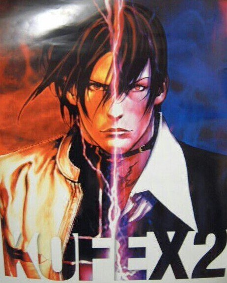 viuvasdokof's tweet photo. The King of Fighters EX 2: Promotional poster by Hiroaki.

#KOFEX2 #KOF #SNK #Hiroaki https://t.co/55pqaMaBlB