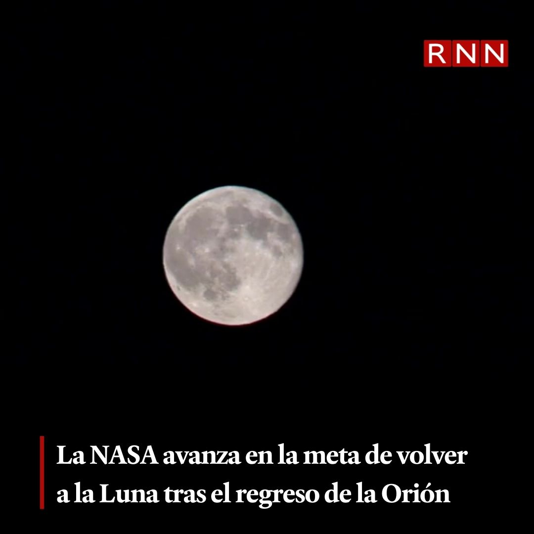 NoticiasRNN's tweet image. La NASA cumplió un importante peldaño en su meta de volver a enviar astronautas a la superficie lunar tras el exitoso cierre este domingo de la misión no tripulada Artemis I.

Fuente: EFE.

#NoticiasRNN #RNNTech #Luna #NASA #RNNInternacionales 

wp.me/pbRwvr-WDR