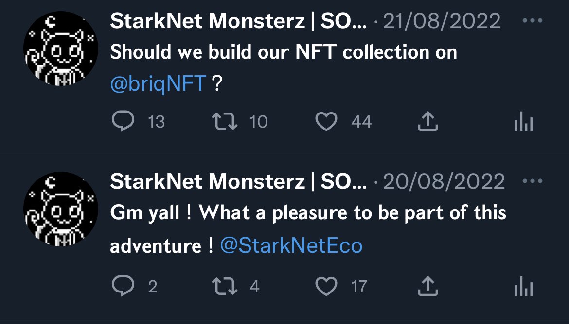 StarkMonsterz's tweet photo. Come on, no originality ? Are you kidding me ? 

Same font, same design but most of all, same tweet… 👇😹 https://t.co/B4nCiLWqQY
