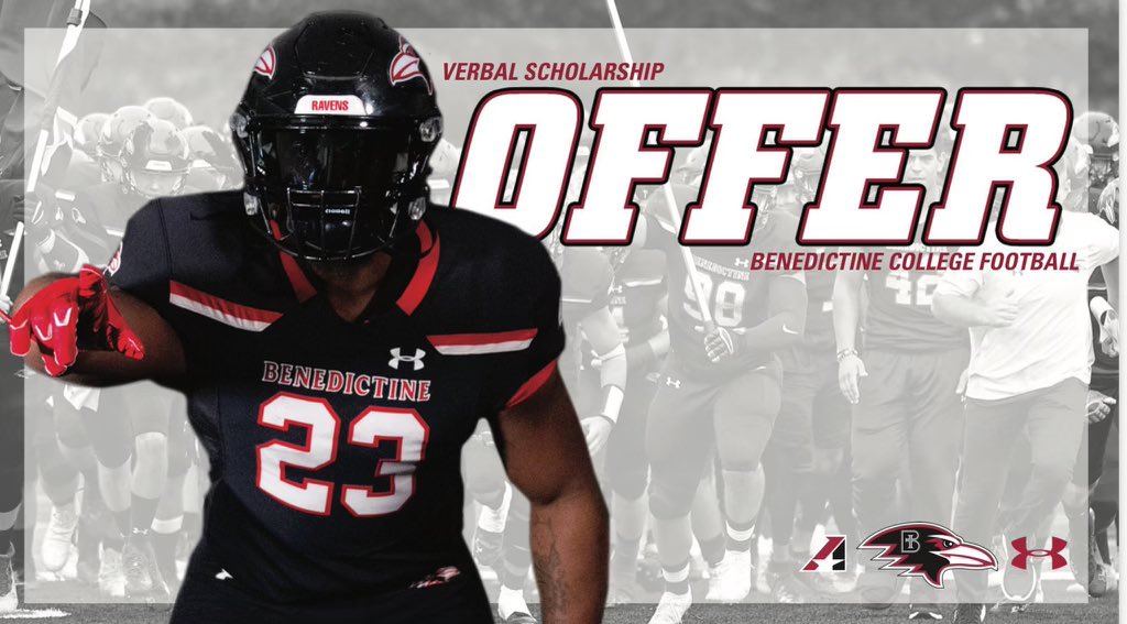 Miles Medina (@milesmedina64) on Twitter photo After a conversation with <a href="/coach_hauser/">Aaron Hauser</a>, I am grateful to receive a scholarship to <a href="/RavenFootballBC/">Benedictine Football</a>, go ravens! After a conversation with <a href="/coach_hauser/">Aaron Hauser</a>, I am grateful to receive a scholarship to <a href="/RavenFootballBC/">Benedictine Football</a>, go ravens!