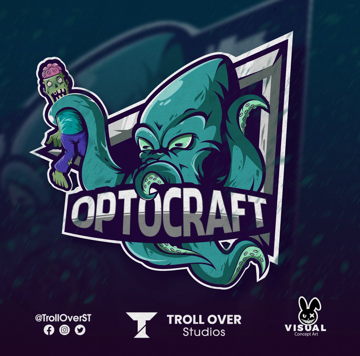 TrollOverDT's tweet image. OPTOCRAFT🦑
A representative icon illustrated in 2D, e-sport style for OPTOCRAFT Network🌊

📌GET YOUR DESIGNS! discord.gg/taEtQGUNU3
🔹DESIGNER: @Andresw_j26

IMAGINATION IS NOT A LIMIT FOR US💫
#eSports  #ilusracion #Minecraft #logotype  #design  #artdigital #icondesign #2d
