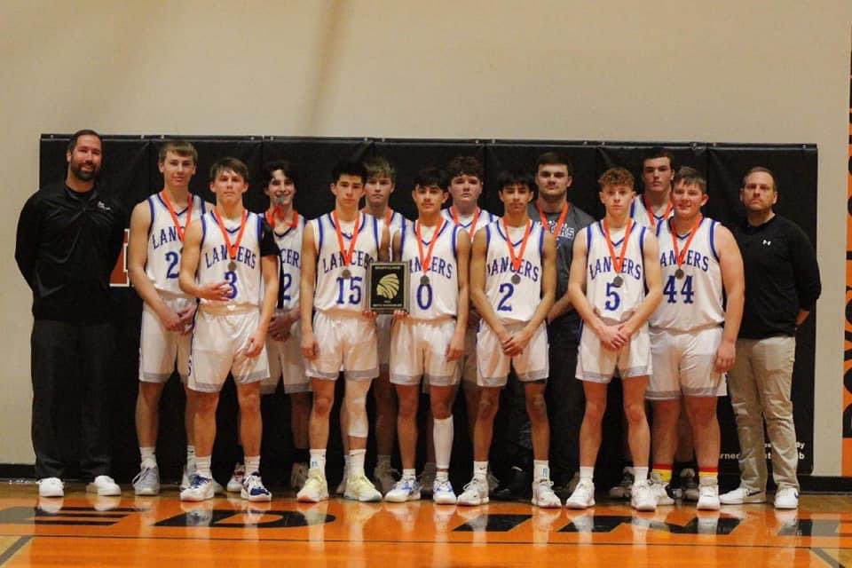 Spear_BoysBB's tweet photo. It was a good week for the boys! Proud of the way they are progressing! 2nd Place Keady Classic! #LancerHoops. ππ₯ https://t.co/DncGsu0Mb3