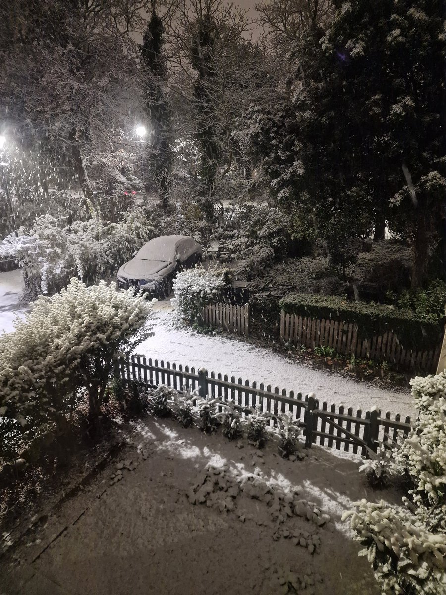 F_Correspondent's tweet photo. #uksnow #brixton still snowing in SW2, very magical https://t.co/flUmpggbPJ