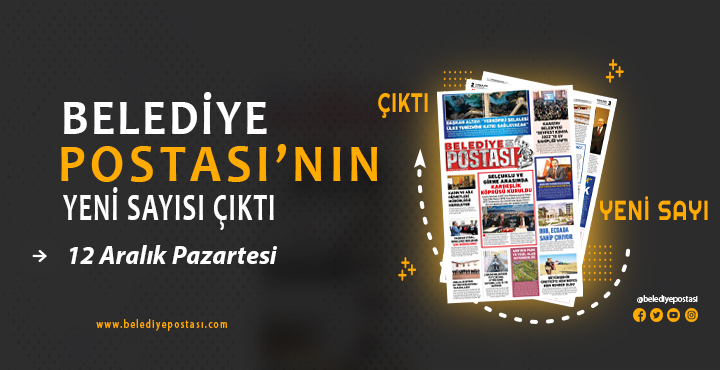 BELEDİYE POSTASI’NIN YENİ SAYISI ÇIKTI
<a href="/s_soranlar/">Sadrettin Soranlar</a>
👇Okumak İçin👇
belediyepostasi.com/belediye-posta…