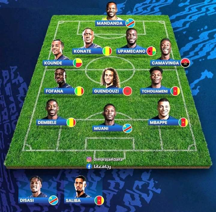 يوم الأربعاء درس جديد:
ضد خصم ذو عرق إفريقي..
وجنسية فرنسية🇲🇫

الله مولانا ولا مولى لهم
🇲🇦🤲