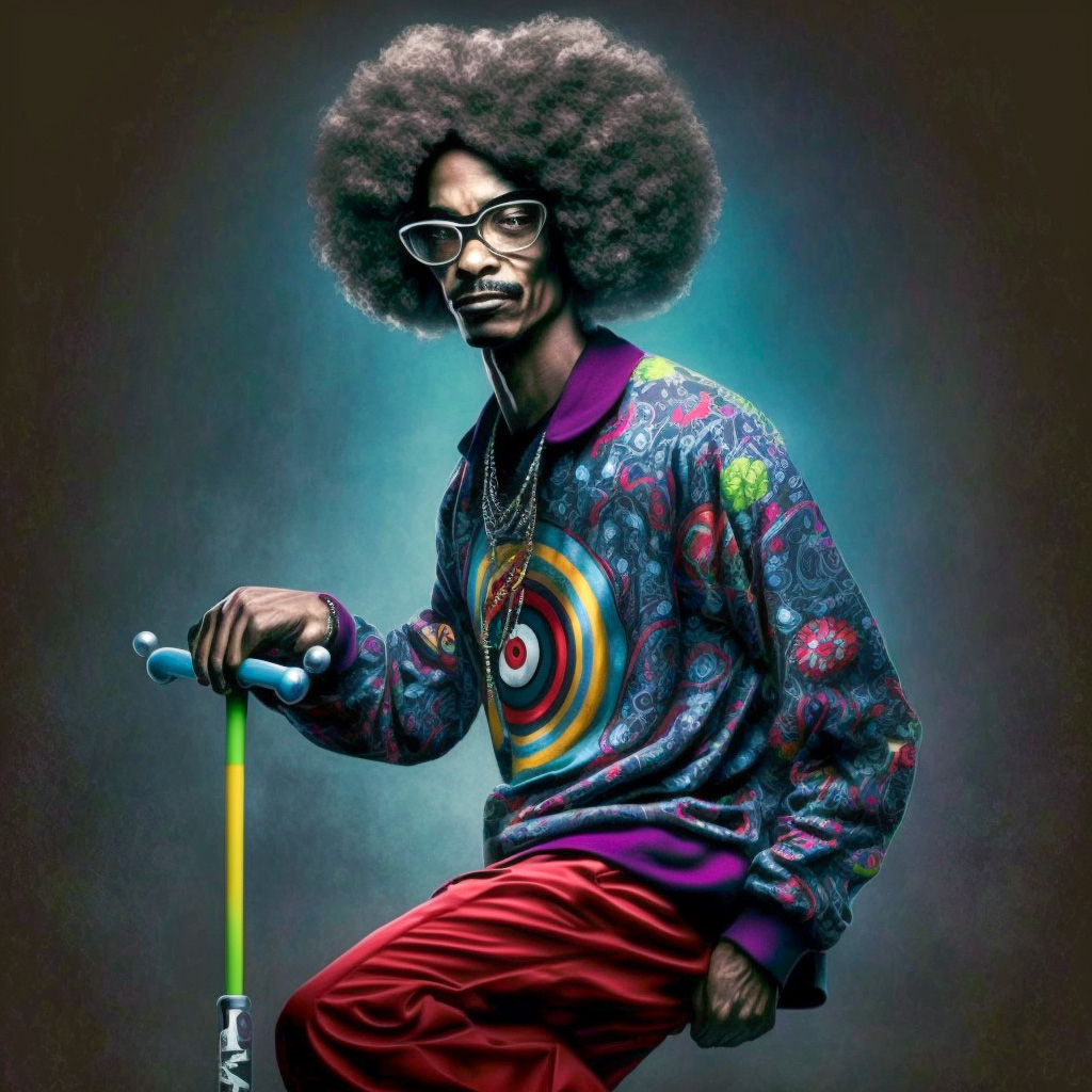 Droidica_AI's tweet photo. Snoop Disco D O Double G

#art #abstractart #digitalart #nfts #nftart #nft #CNFT #ai #codingartist #aiartcommunity #artoftheday #stablediffusion https://t.co/ldMmuizqGI