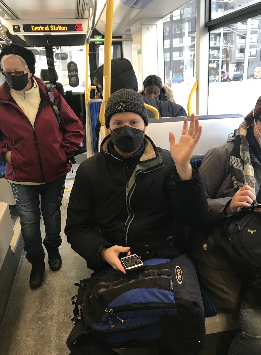 michelleeady's tweet photo. Things I miss from my time at Work Learn Institute? My friendly host David Drewery... and my morning train ride with my commute buddy #greatexperience #weloveWIL #winteriscold! @WxLinstitute https://t.co/rCytCGQWdw