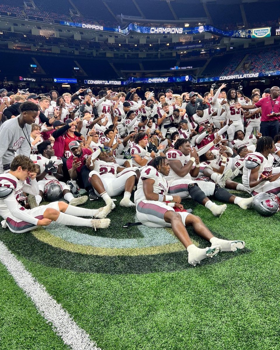 adams3_k's tweet photo. 🙌🏾Humbled &amp; Grateful🙌🏾
High school football is over, but no better way to finish than a STATE CHAMPION. I’m so grateful to all of my teammates and coaches. Everybody held it down week after week. Being named MVP 🏆is unbelievable &amp; I’m extremely humbled by it. TGBTG https://t.co/jGE4YAFzwy