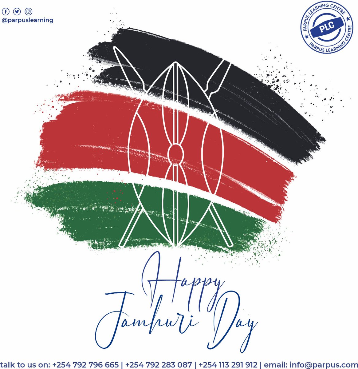 KariukiNgeche's tweet image. Happy Jamhuri Day 

#IndependenceDay #parpuslearning #elearning #onlinecourses