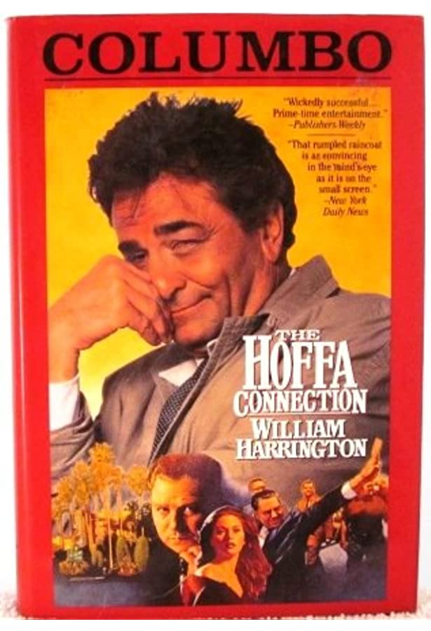 speederaserhead's tweet image. Just learned of the existence of a series of Columbo paperback novels from the 90s where, among other cases, Columbo solves the Hoffa disappearance (!) AND the JFK assassination (!!!)