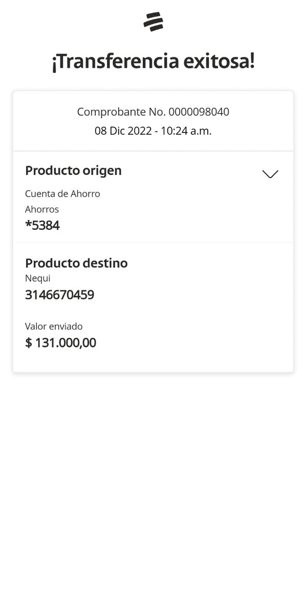Catfar01's tweet photo. @Bancolombia @Nequi @PoliciaColombia 
Hice la compra de un edredón al Perfil @decorandoandomed en Instagram y resulta que son estafadores que reciben la consignación y dejan de responder. El número al que consigné fue 3146670459 Esto es un delito, por favor tomen acciones https://t.co/D36m2JST4P