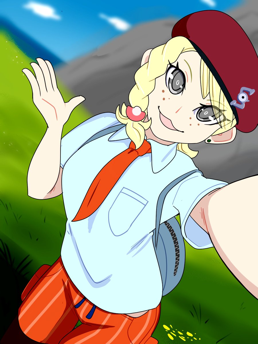 FruityDogBat's tweet photo. Pokemon trainer Sophia
#PokemonScarlet #PokemonViolet #ScarletViolet #pokemon #pokemonfanart https://t.co/ufrSTMFY8D
