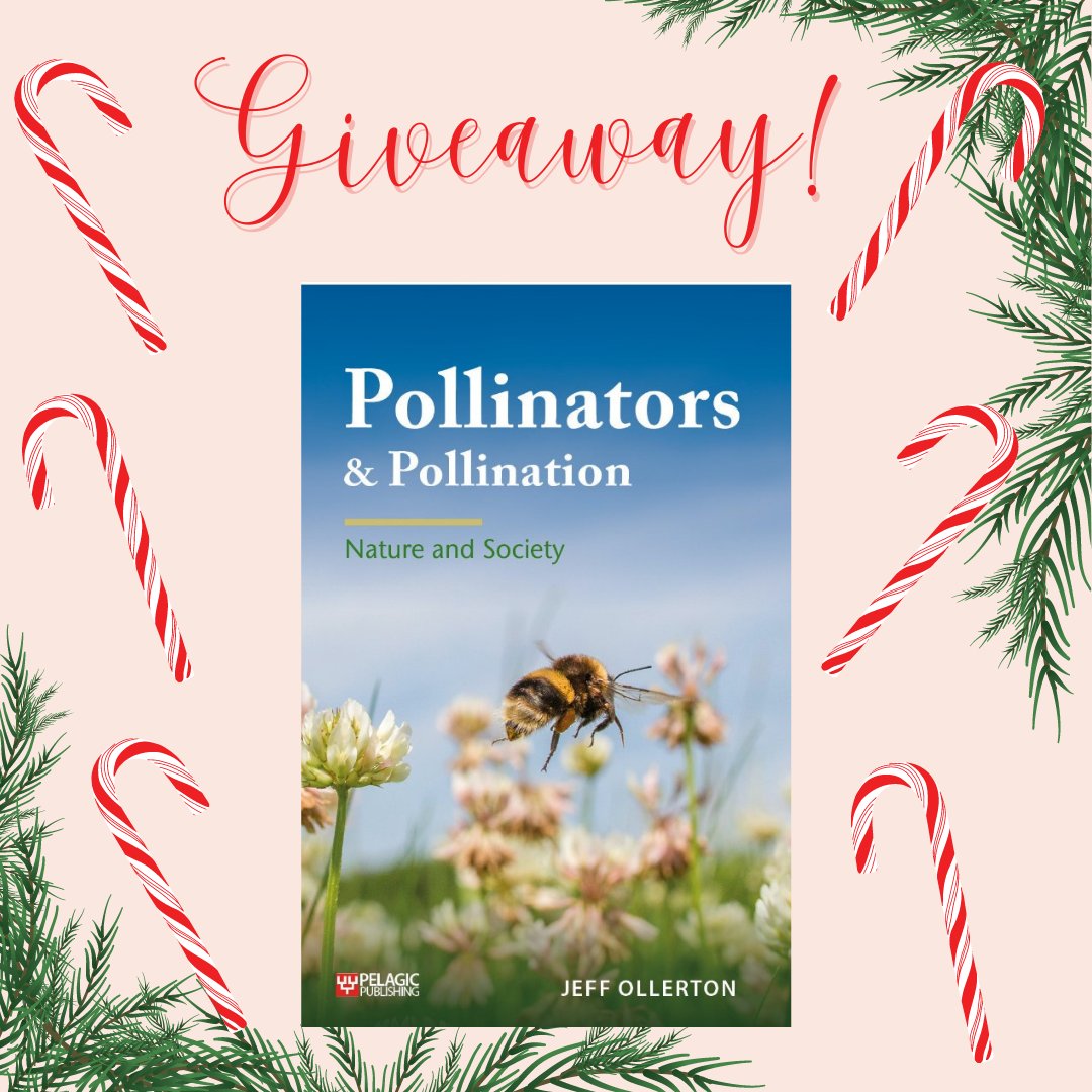 ABNativeBees's tweet photo. Holiday Giveaway! For the holidays, we will be giving away a copy of the book "Pollinators &amp; Pollination". 
To enter, comment on this post and tell us what you would like to see on our social media next year. We will post a question each day, and draw the winner this Friday. https://t.co/FulRdmKLF7