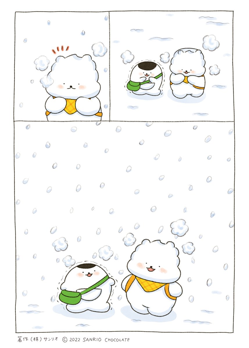 ぽっきょくのはつゆき☃❄ 